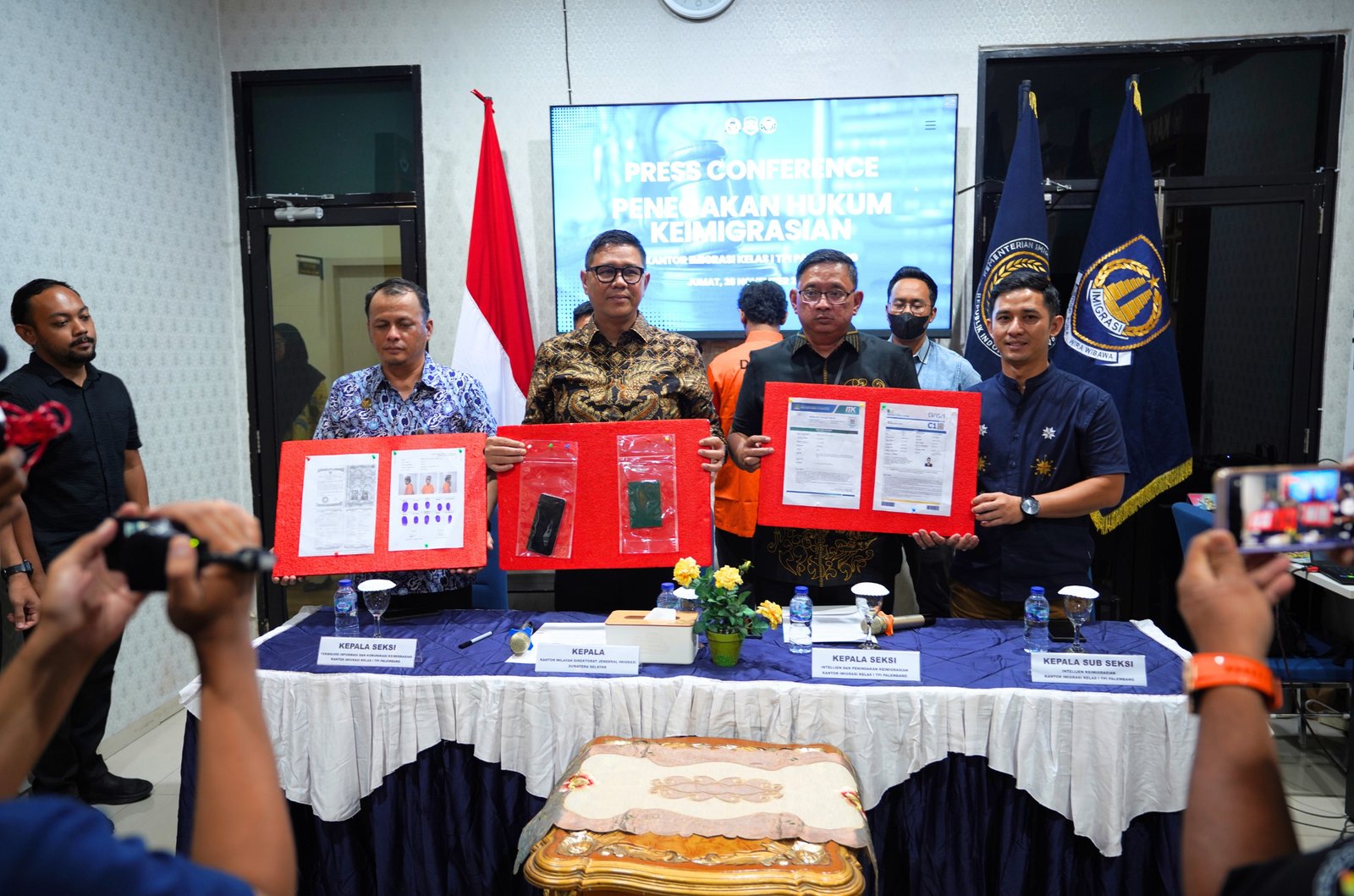 Imigrasi Palembang Amankan Warga Negara Pakistan yang Melanggar Izin Tinggal