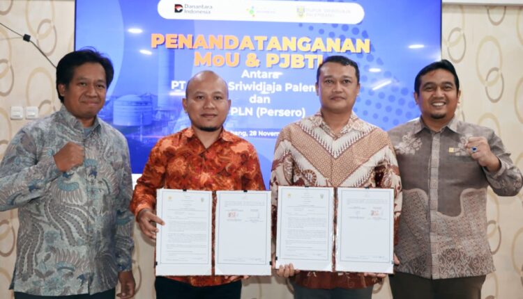 Penandatangan MoU dan PJBTL antara PLN dengan PT Pusri: Komitmen Perkuat Keandalan Pasokan Listrik Industri Strategis