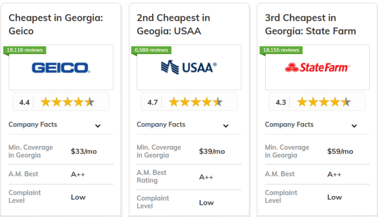 Insurance Companies In Georgia Usa