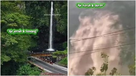 Menyedihkan, Video! Kondisi Terkini Air Terjun Lembah Anai usai Diterjang Banjir Bandang