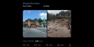 Tagar PrayForSumatera Trending di X, Netizen Desak Penanganan Cepat Bencana