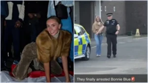 Artis P0rno Bonnie Blue Lecehkan Bendera Merah Putih, Ditangkap Polisi Inggris