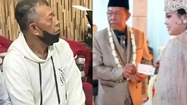 Mahar Cek Rp 3 Miliar Terbukti Palsu, Mbah Tarman sekarang Dipenjara, Pernikahan pun Berakhir