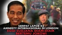 Pertemuan Eggi Sudjana-Damai dengan Jokowi di Solo Dikawal Dua Polisi