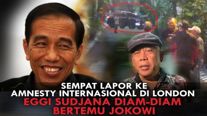 Pertemuan Eggi Sudjana-Damai dengan Jokowi di Solo Dikawal Dua Polisi