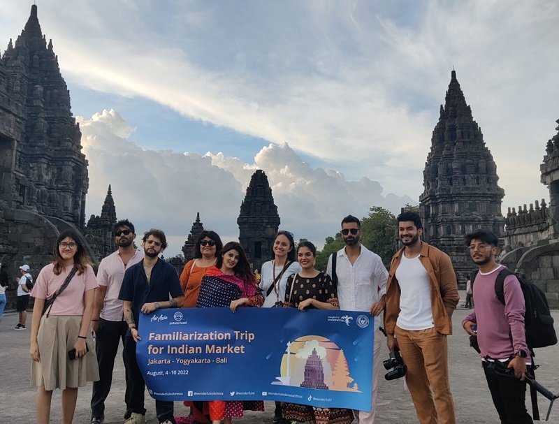 Indian Tourists in Indonesia