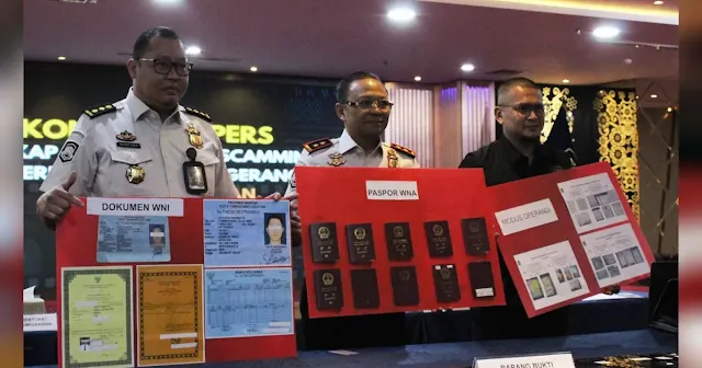 WNA China Pelaku Love Scamming di Kota Tangerang, Overstay 5–8 Tahun dan Punya KTP-KK-Ijazah