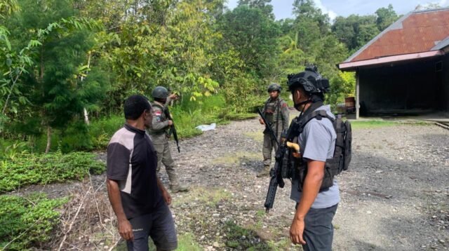 Respons Cepat Satgas Damai Cartenz 2026 Tindaklanjuti Informasi Senjata Api Rakitan di Dekai