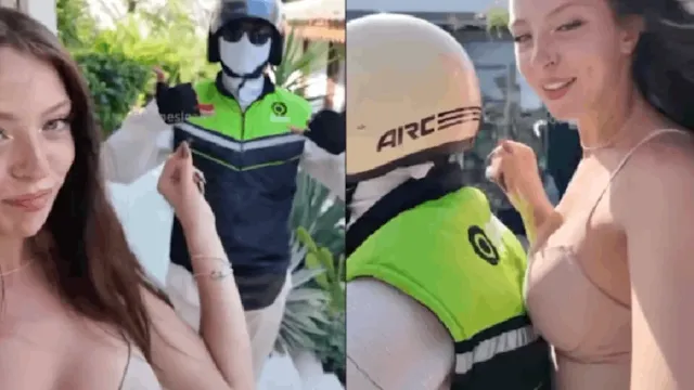 Link Video Ojol vs Bule Cantik di Bali Viral 17 Menit Diburu Netizen