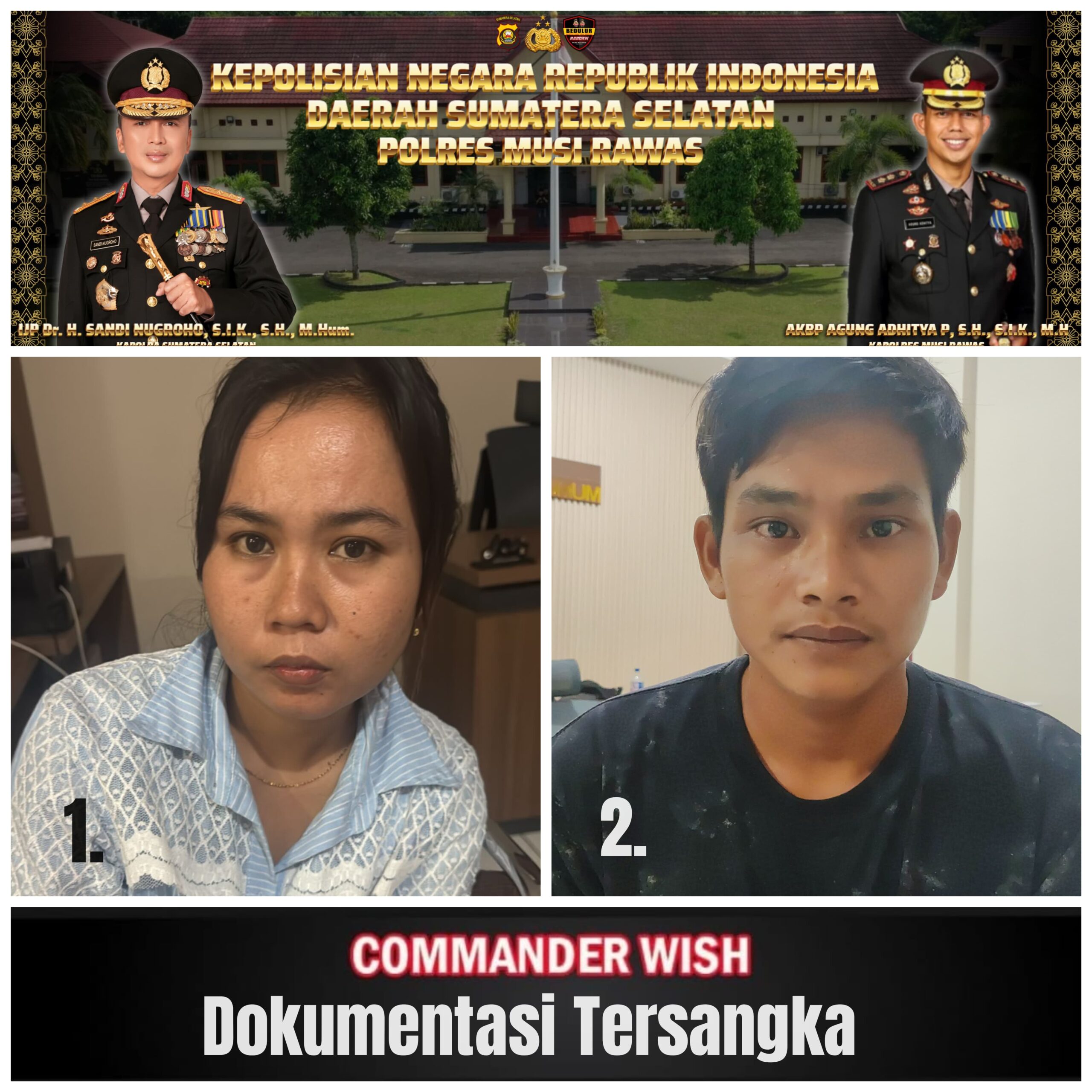 Gerak Cepat Polres Musi Rawas Ungkap Kasus Pembunuhan dan Pencurian dengan Kekerasan Gerak Cepat Polres Musi Rawas Ungkap Kasus Pembunuhan dan Pencurian dengan Kekerasan