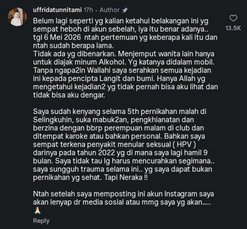 Miris, Istri Tertular HPV Imbas Kebiasaan Evan Marvino ‘Jajan’ di Luar Rumah