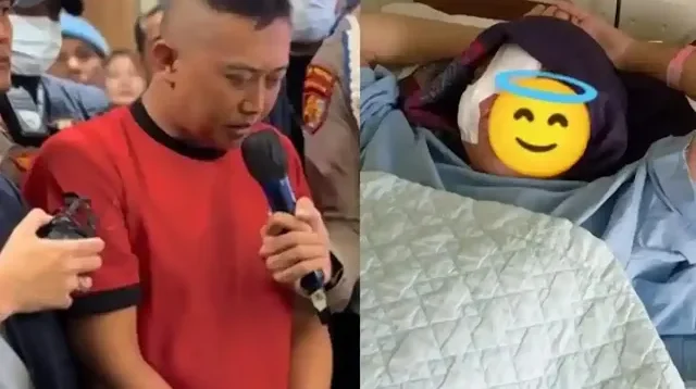 Rekonstruksi Kasus, Terekam Taufik Pukul Yuvita Pakai Golok ke Bagian Kepala Saat Mabuk