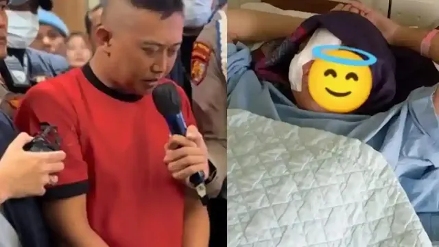 Rekonstruksi Kasus, Terekam Taufik Pukul Yuvita Gunakan Golok ke Bagian Kepala Saat Mabuk Rekonstruksi Kasus, Terekam Taufik Pukul Yuvita Pakai Golok ke Bagian Kepala Saat Mabuk