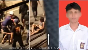 Viral! Video Pengeroyokan Pelajar SMA Usai Demo 27 Agustus, Korban Tidak Berdaya Diseret dan Dipukul Kayu