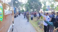Pelepasan Rombongan Sekolah Rakyat Terintegrasi 31 Palembang yang akan ditempatkan di Sekolah Rakyat Permanen Kabupaten OKI Pelepasan Rombongan Sekolah Rakyat Terintegrasi 31 Palembang yang akan ditempatkan di Sekolah Rakyat Permanen Kabupaten OKI