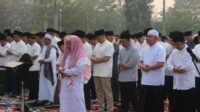 Kapolda Sumsel Bersama Forkopimda dan Masyarakat Gelar Shalat Istisqa Hadapi Kemarau