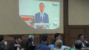 Video Jokowi Diputar di Sidang Korupsi Kuota Haji
