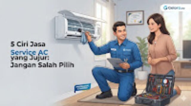 5 Ciri Jasa Service AC yang Jujur, Jangan Sampai Kamu Salah Pilih