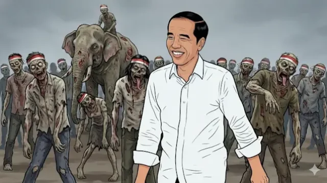 Pasukan Berani Mati Jokowi Siap Kerahkan Jutaan Massa Lindungi Gibran dari Pemakzulan