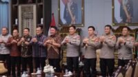 Sambut Kapolda Sumsel Baru, Gubernur Herman Deru Tekankan Sinergi Jaga Kondusivitas Daerah Sambut Kapolda Sumsel yang Baru, Gubernur Tekankan Sinergi Jaga Kondusivitas Daerah