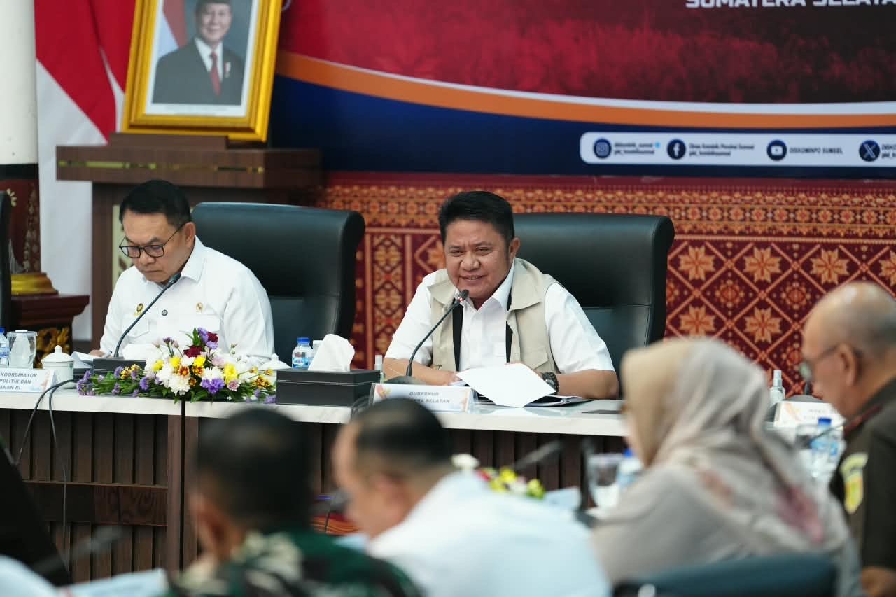 Teknologi Dry Ice Diluncurkan di Sumsel, Gubernur Apresiasi Perhatian Pemerintah Pusat
