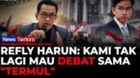 Sebut Tidak Substantif, Refly Harun Enggan Buang Energi Debat dengan "Termul" Soal Ijazah Gibran